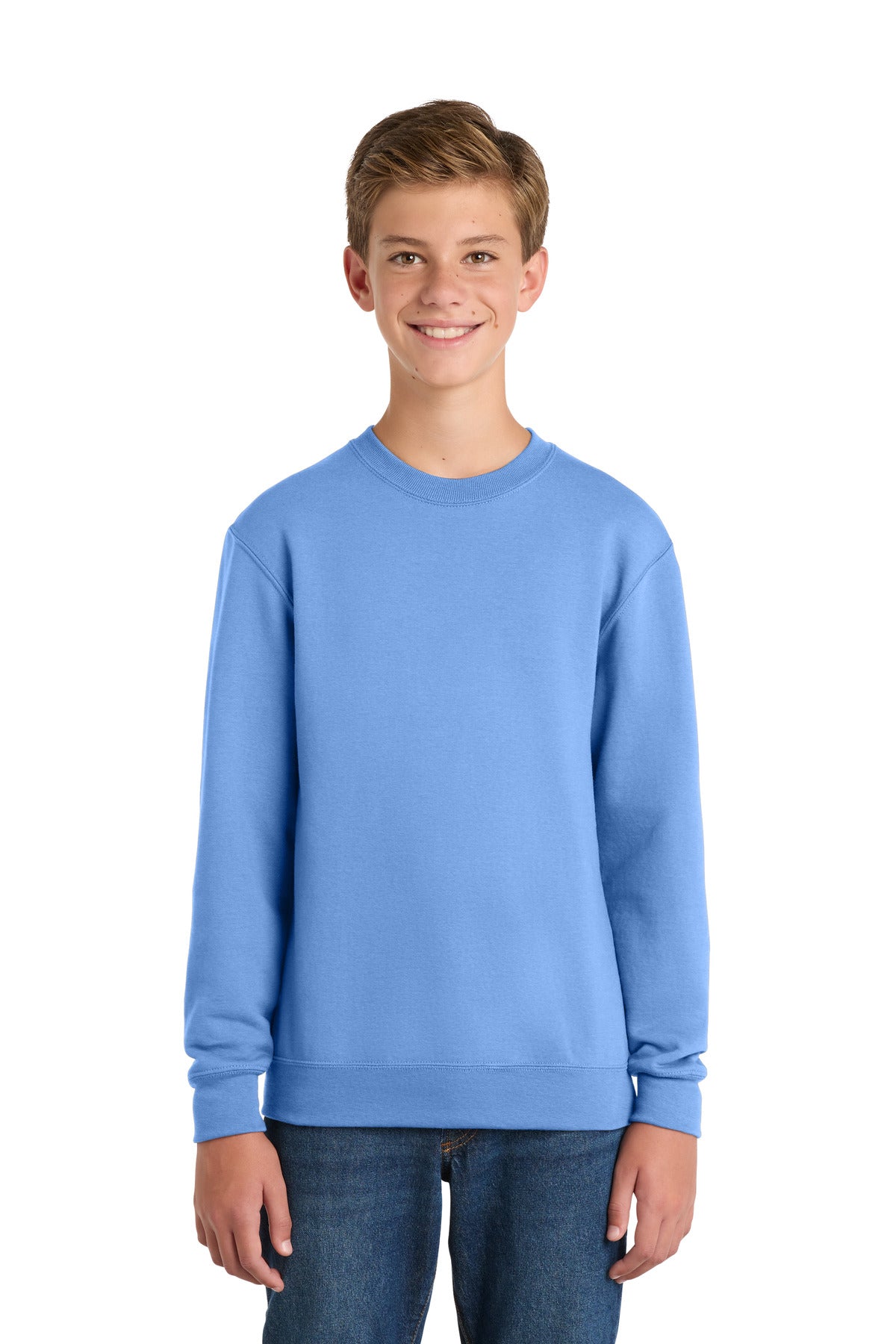Port & Co Youth   Core Fleece Crewneck Sweatshirt PC78Y