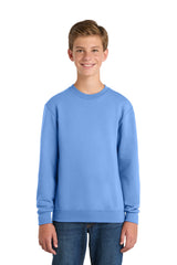 Port & Co Youth   Core Fleece Crewneck Sweatshirt PC78Y