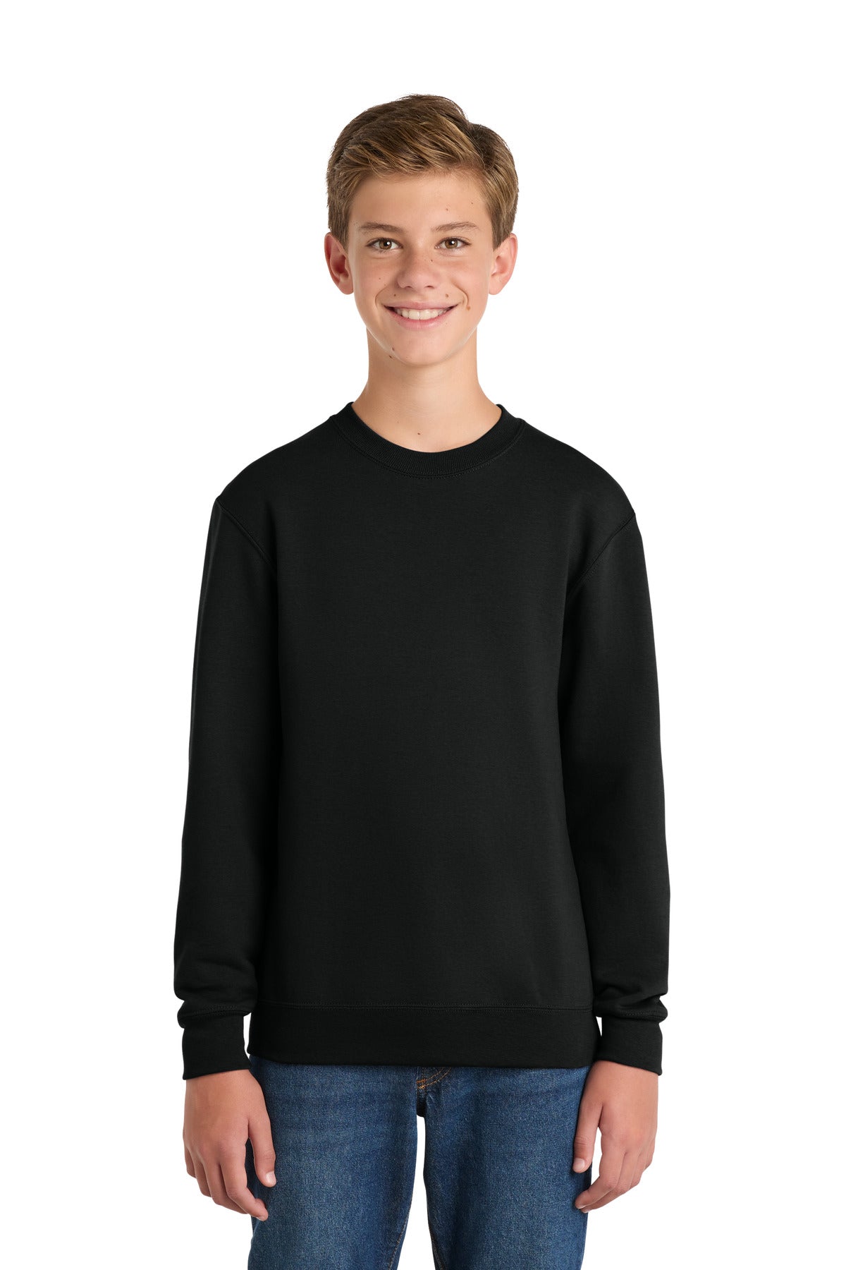 Port & Co Youth   Core Fleece Crewneck Sweatshirt PC78Y