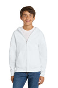Port & Co Youth   Core Fleece Full-Zip Hooded Sweatshirt PC78YZH