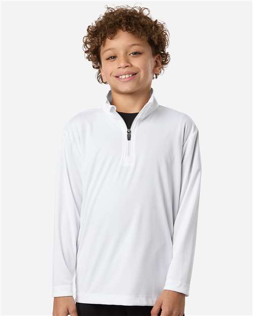 AllPro Youth Pro-Lock Performance Quarter-Zip Pullover-3