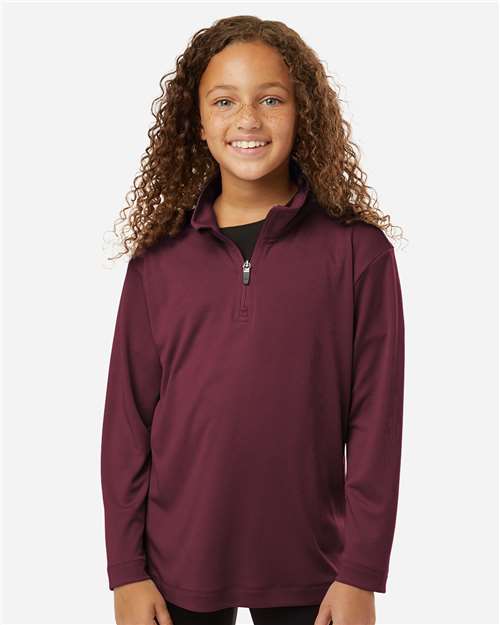 AllPro Youth Pro-Lock Performance Quarter-Zip Pullover-3