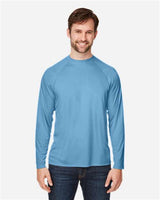 CORE365 Men's Ultra UVP Marina Raglan Long Sleeve T-Shirt-3