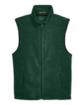 Harriton Men's Fleece Full-Zip Vest-1
