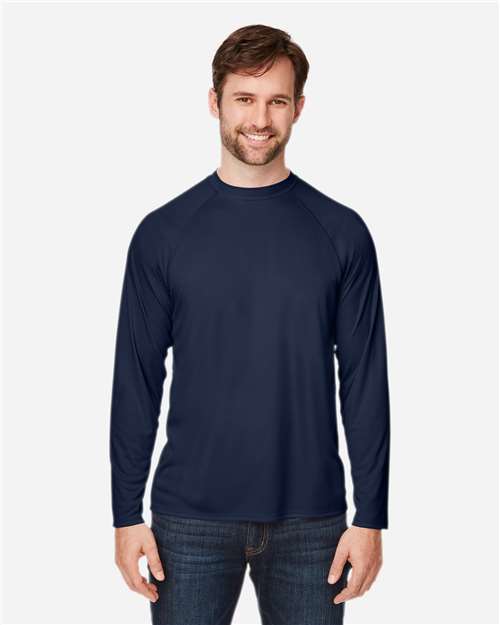 CORE365 Men's Ultra UVP Marina Raglan Long Sleeve T-Shirt-3