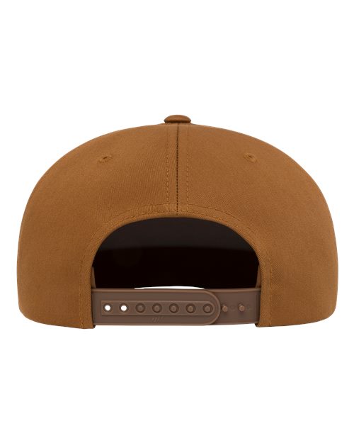 YP Classics Five-Panel Cotton Twill Snapback Cap-2