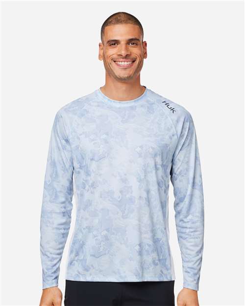HUK Men's LoPro Camo Long Sleeve T-Shirt-3