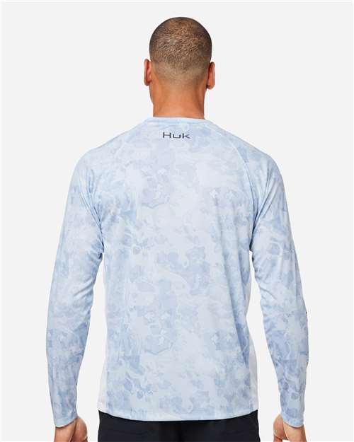 HUK Men's LoPro Camo Long Sleeve T-Shirt-5