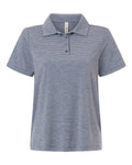 Team 365 Women's Relay Heathered Stripe Polo-1