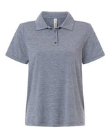Team 365 Women's Relay Heathered Stripe Polo-1