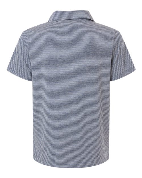 Team 365 Women's Relay Heathered Stripe Polo-2