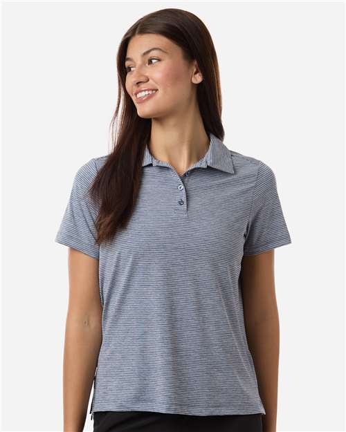 Team 365 Women's Relay Heathered Stripe Polo-3