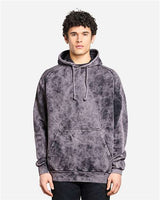 Lane Seven Men's Vintage Raglan Hooded Sweatshirt-3