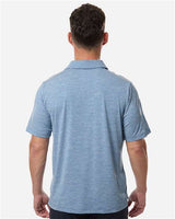Team 365 Men's Relay Heathered Stripe Polo-5