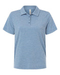 Team 365 Women's Relay Heathered Stripe Polo-1
