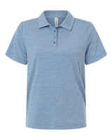 Team 365 Women's Relay Heathered Stripe Polo-1