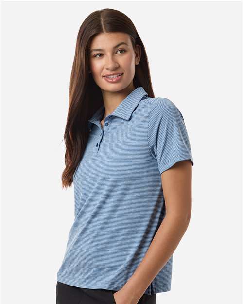Team 365 Women's Relay Heathered Stripe Polo-4