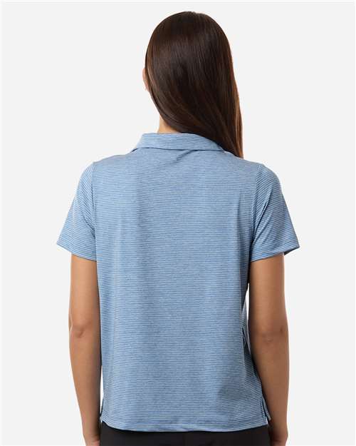Team 365 Women's Relay Heathered Stripe Polo-5