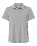 Team 365 Women's Relay Heathered Stripe Polo-1
