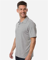Team 365 Men's Relay Heathered Stripe Polo-4