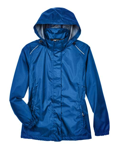 CORE365 Women's Climate Seam-Sealed Lightweight Variegated Ripstop Jacket-1