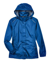 CORE365 Women's Climate Seam-Sealed Lightweight Variegated Ripstop Jacket-1