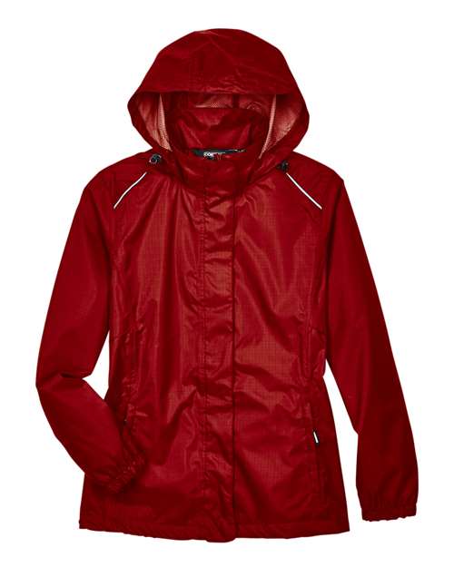 CORE365 Women's Climate Seam-Sealed Lightweight Variegated Ripstop Jacket-1