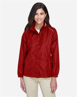 CORE365 Women's Climate Seam-Sealed Lightweight Variegated Ripstop Jacket-3