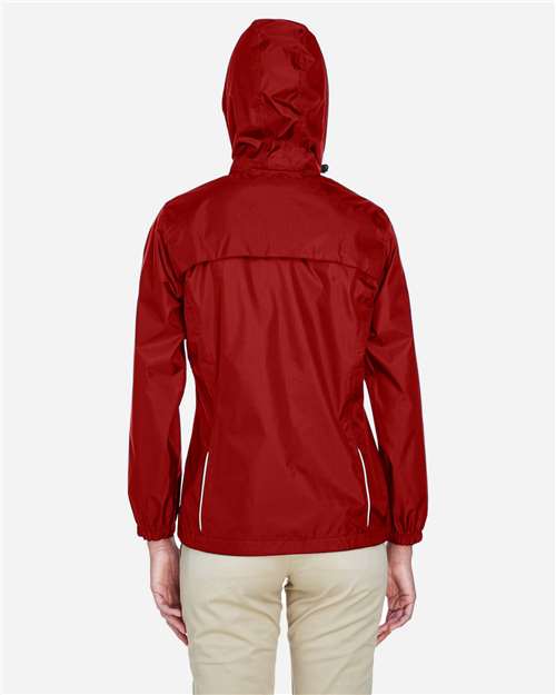 CORE365 Women's Climate Seam-Sealed Lightweight Variegated Ripstop Jacket-5