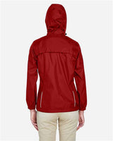 CORE365 Women's Climate Seam-Sealed Lightweight Variegated Ripstop Jacket-5