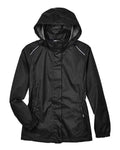 CORE365 Women's Climate Seam-Sealed Lightweight Variegated Ripstop Jacket-1