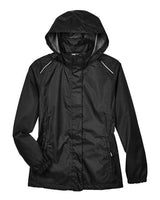 CORE365 Women's Climate Seam-Sealed Lightweight Variegated Ripstop Jacket-1