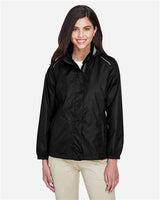 CORE365 Women's Climate Seam-Sealed Lightweight Variegated Ripstop Jacket-3