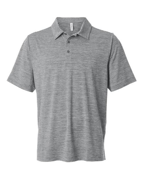 Team 365 Men's Relay Heathered Stripe Polo-1
