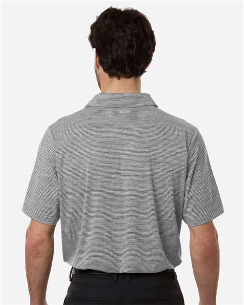 Team 365 Men's Relay Heathered Stripe Polo-5