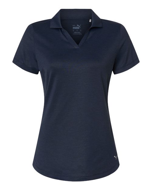 Puma Golf Womens Icon Heather Polo-1