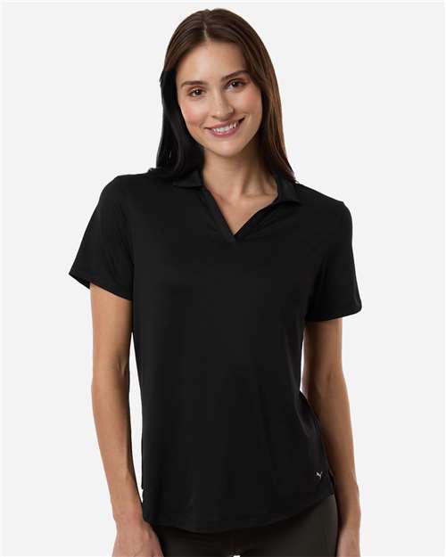 Puma Golf Womens Icon Heather Polo-3