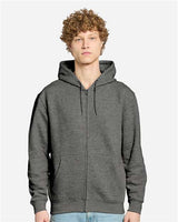Lane Seven Men's Premium Full-Zip Hooded Sweatshirt-3