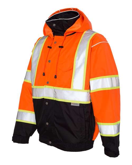 Kishigo Men's Premium Brilliant Series Bomber Jacket-2