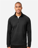 North End Men's Rhythm Waffle Quarter-Zip Pullover-3