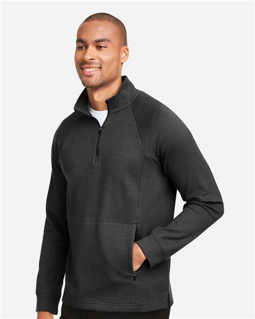 North End Men's Rhythm Waffle Quarter-Zip Pullover-4