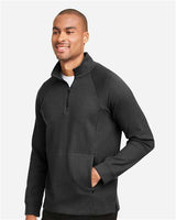 North End Men's Rhythm Waffle Quarter-Zip Pullover-4