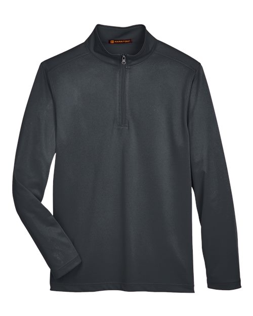 Harriton Men's Advantage Snag Protection Plus Quarter-Zip Pullover-1