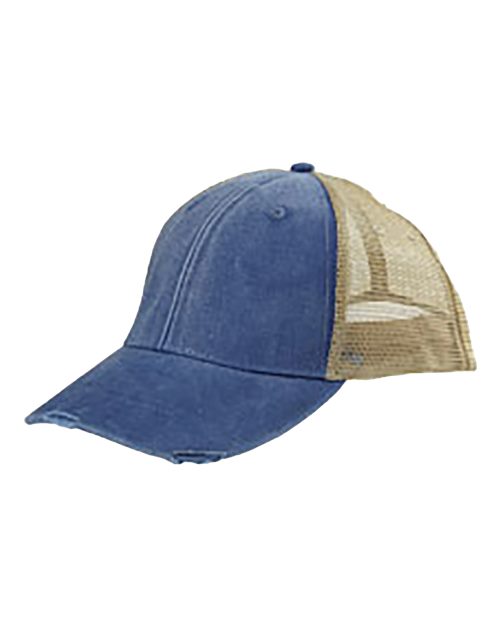 Adams Headwear Ollie Distressed Trucker Cap