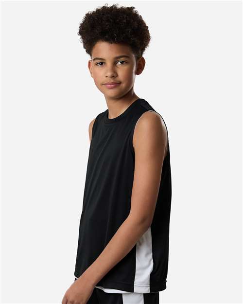 Team 365 Youth Zone Performance Reversible Jersey-4