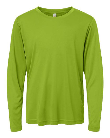 CORE365 Youth Capital Performance Long Sleeve T-Shirt-1