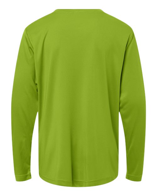 CORE365 Youth Capital Performance Long Sleeve T-Shirt-2