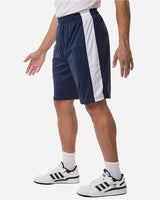 Team 365 Men's Zone Performance Reversible Shorts-4