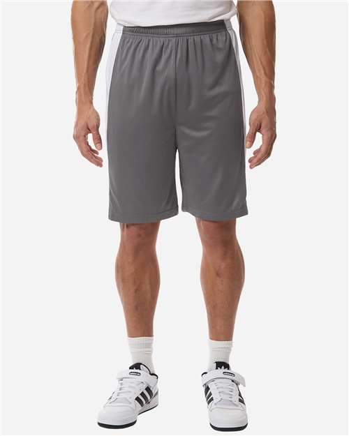 Team 365 Men's Zone Performance Reversible Shorts-3