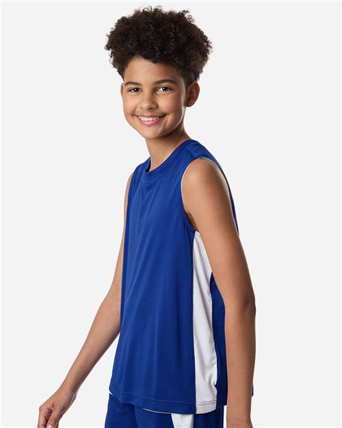 Team 365 Youth Zone Performance Reversible Jersey-4